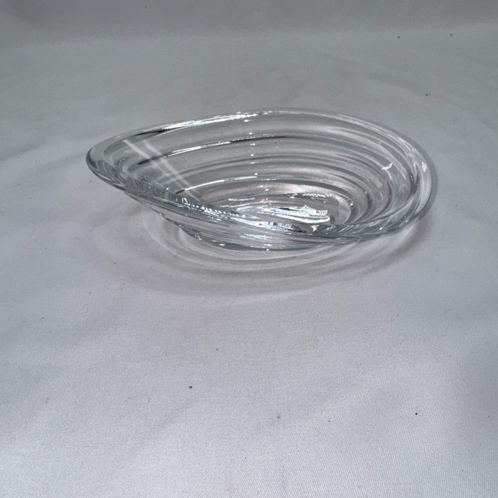 Vintage Rogaska Crystal small trinket dish